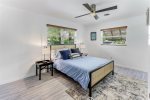 Third bedroom delivers a queen sized bed -ample space for two-